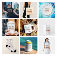 ThanksGiving Colorful Retro Typography