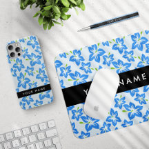 Blue Hibiscus, Black Collection