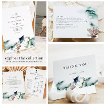 ARIEL Tropical Marine Ocean Manta Ray Wedding