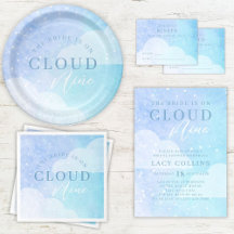 The Bride is on Cloud Nine Bridal Shower