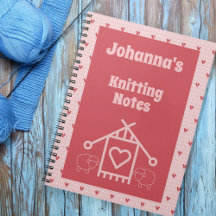 Notebooks & Clipboards for knitting and crochet 