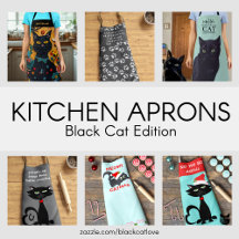 Cat Lover Kitchen Aprons
