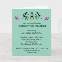 BIRTHDAY PARTIES, INVITATION CARDS