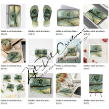 Gifts with inside a semi-precious stone design