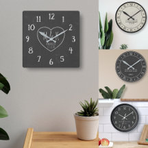 Wedding Anniversary Clocks