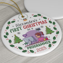 Custom Profession Christmas Ornament