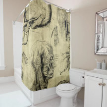 Shower Curtains Custom Graphics