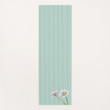 Duck Egg Blue Striped Exercise Clothes Accessories