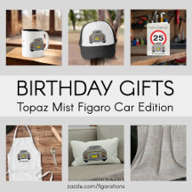 Birthday Gifts Topaz Mist Figaro Car Edition