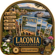 Laconia New Hampshire Postcards/Gifts