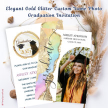 PERSONALIZED GRADUATION PARTY INVITATIONS