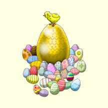 Easter Chicken & Easter Eggs