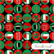 Believe in the magic – Christmas Pattern