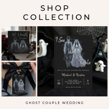 Ghost Couple Gothic Wedding