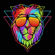 RainbowVibes Lion