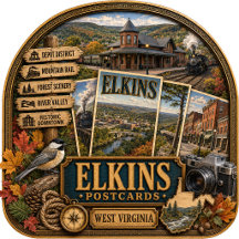Elkins West Virginia Postcards/Gifts