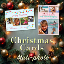 Christmas Cards, multi-photo