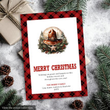 Western Wild West Christmas Greeting Cards 1 #21W