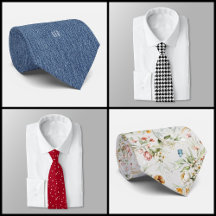  Neckties · Patterns & Denim Print