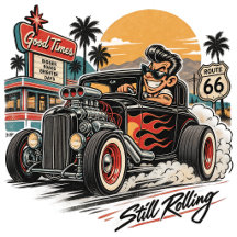 Still Rolling – Route 66 Hot Rod Vintage Americana