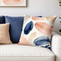 Watercolor Abstract Pillows