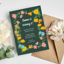 Birthday Invitations - Girls