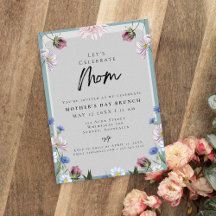 Mother's day brunch invitations