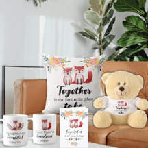 Cute Foxes Valentine's Day Gifts