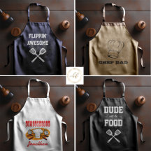 Grilling Aprons for Him