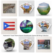 Travel Theme Awards Skateboards Games Gift Wrap