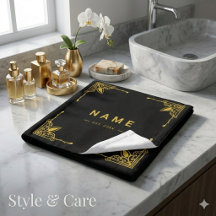 Stylish & Soft Custom Wash Cloth Collection