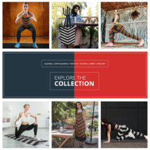 Black, White and Red Chevron Stripes Art