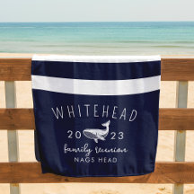 Classic Personalized Beach Towels