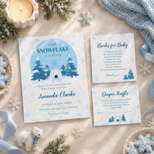 A Little Snowflake is on the way Baby Shower