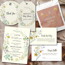 Wildflower Boho Baby Shower