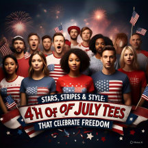 Stars, Stripes & Style: 4th of July Tees That Cele
