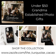 Under $50 Grandma Established Photo Gifts
