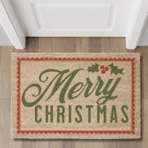 Christmas Coir Doormats