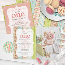 Shabby Rose Pattern Birthday Collection