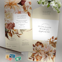 Sage-Autumn Elegance - Fall Wedding Stationery