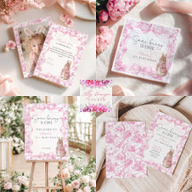 Some Bunny Is Turning One Girl Birthday