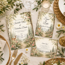 Whimsical Woodland Forest Wedding