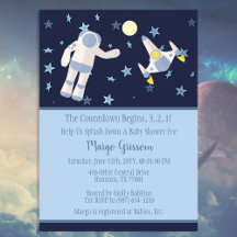 Outer Space - It's A Boy! Baby Shower Suite -3C