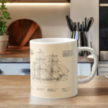 Mugs - Ships Blueprints