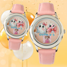 Cute Pastel Spooky Ghost Halloween Kids Birthday