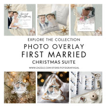 First Married Christmas Custom Photo 