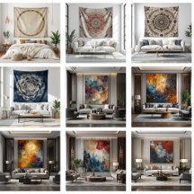 Unique Wall Tapestries & Personalized Decor