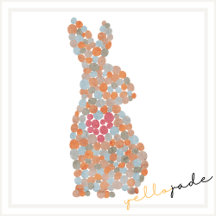 Colorful Dotted Bunny