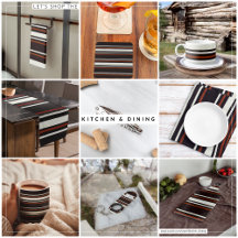 Brown Uniform Stripes