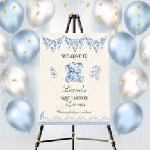 Baby Blue French Vintage Chinoiserie- Collection
